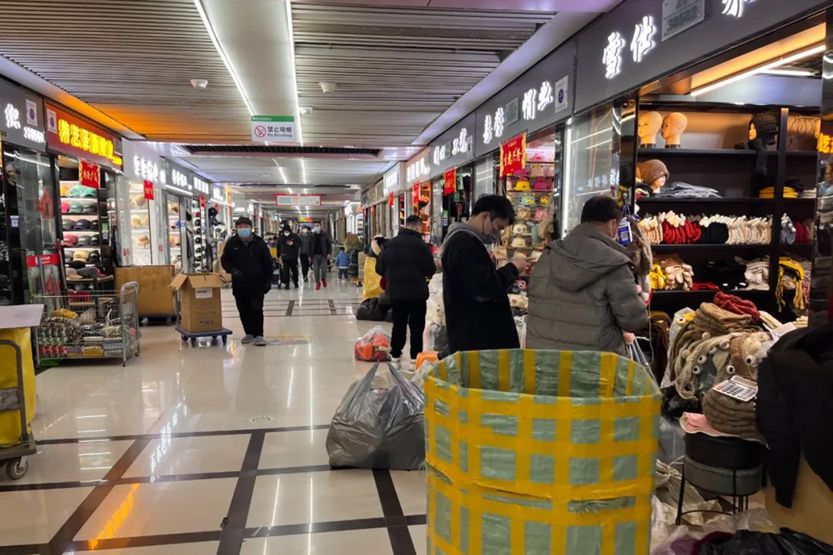 Inside the Yiwu International Trade City